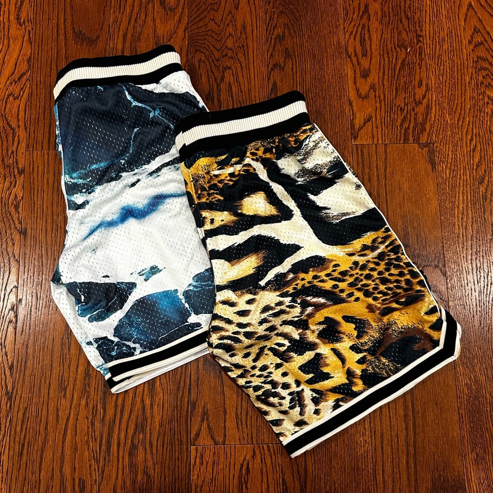 MNML LA Basketball Shorts (2 Pack) Men’s Size Large